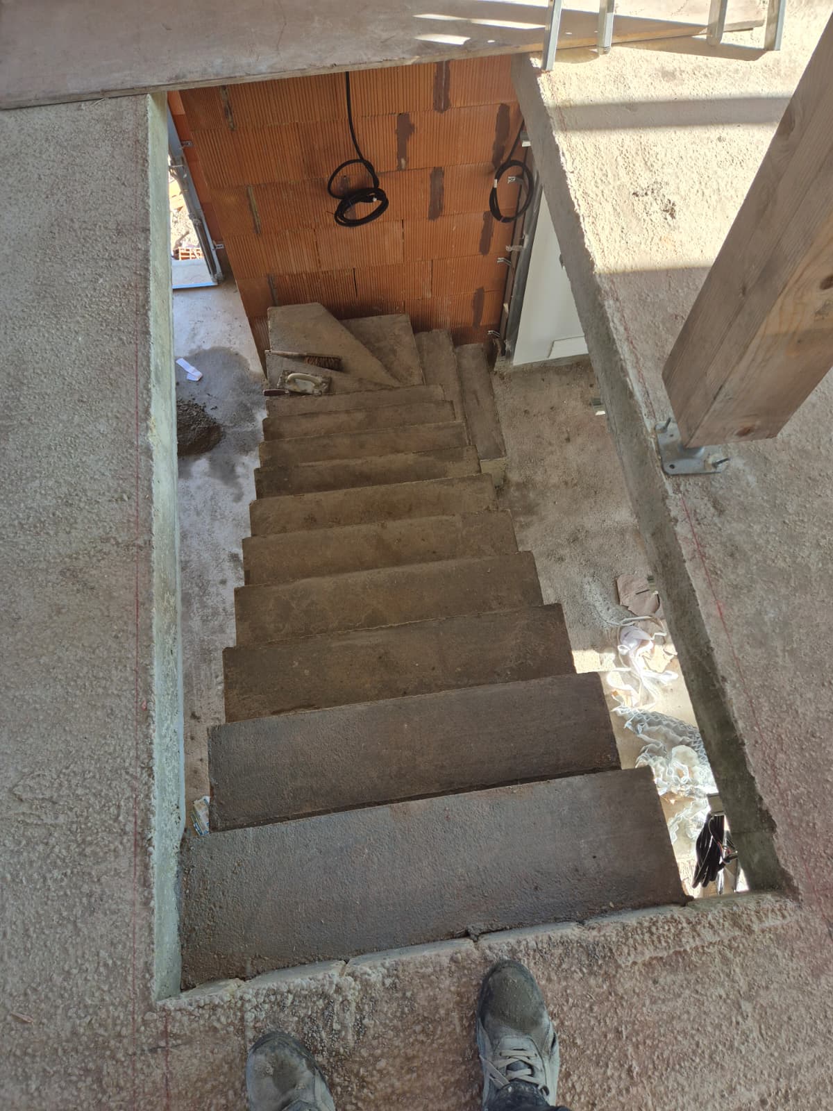 Mur de soutènement en parpaings