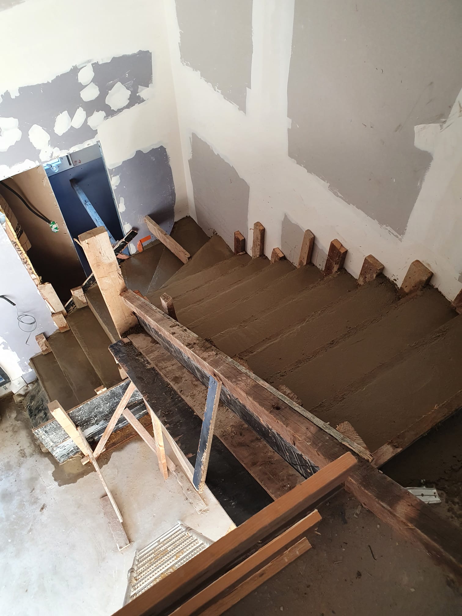 Escalier béton armé