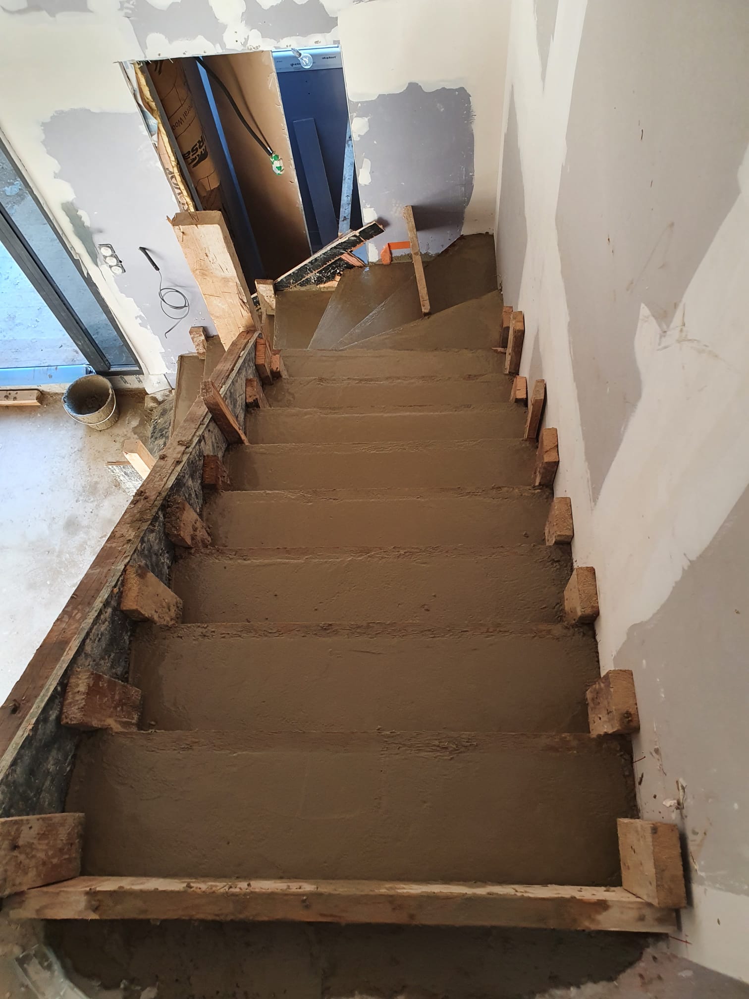 Coulage dalle béton