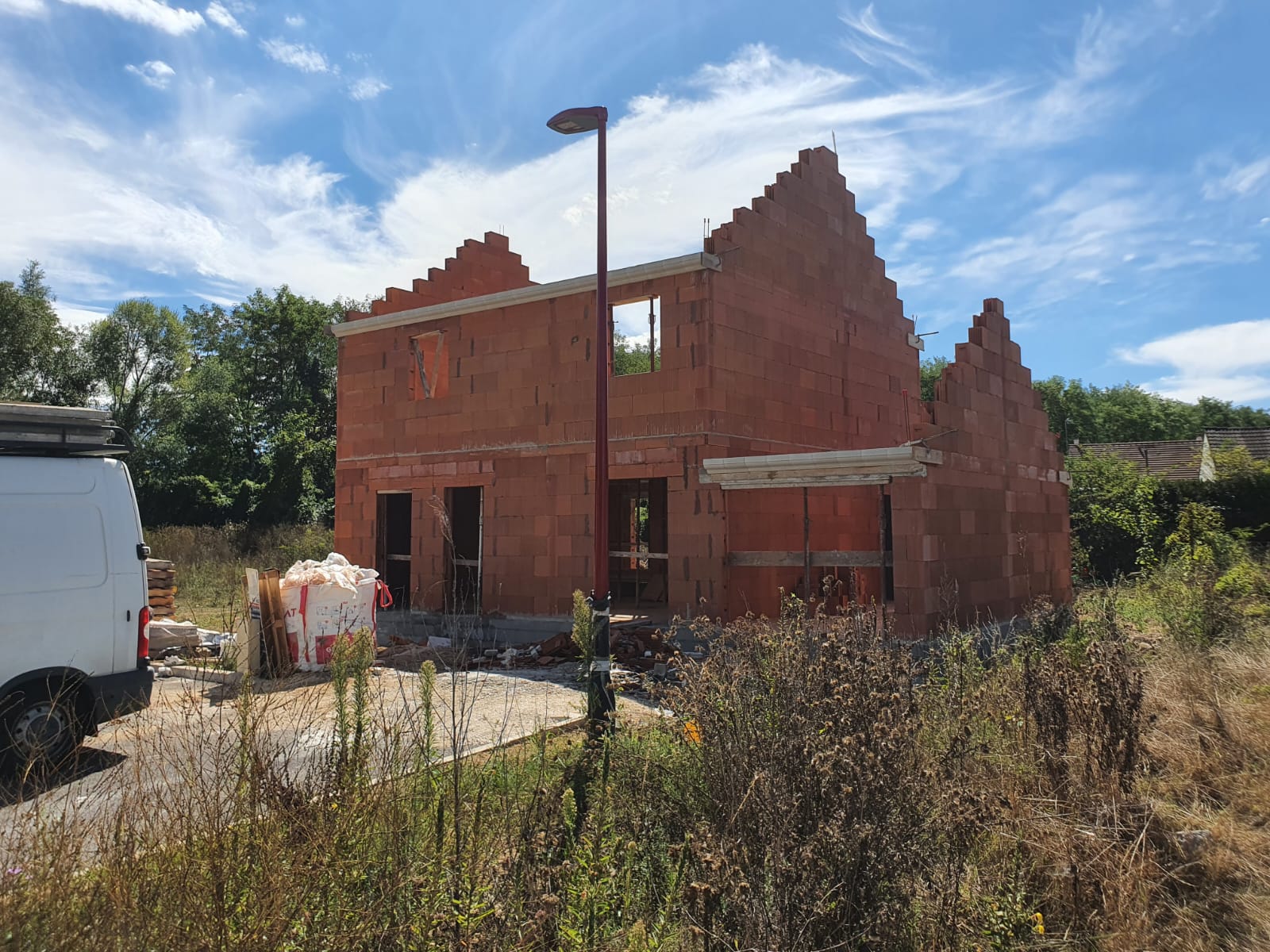 Structure brique R+1