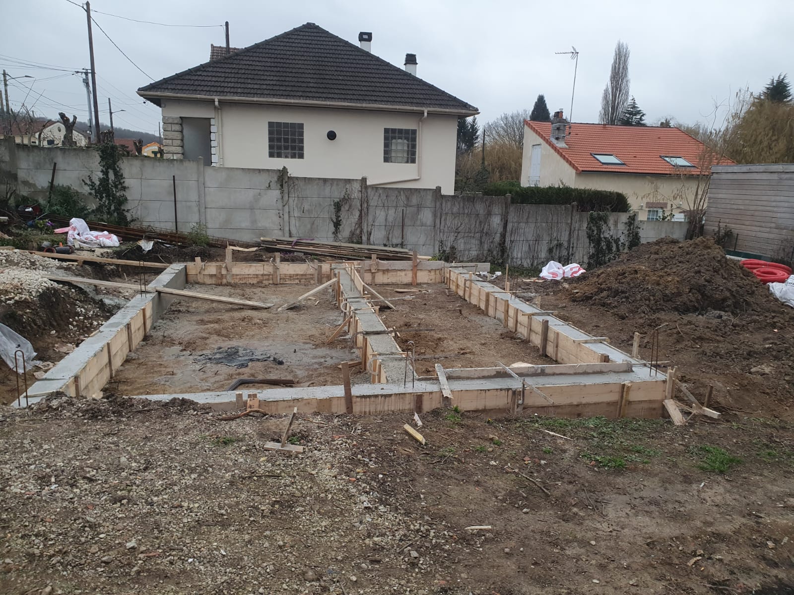 Dalle fondation hourdis